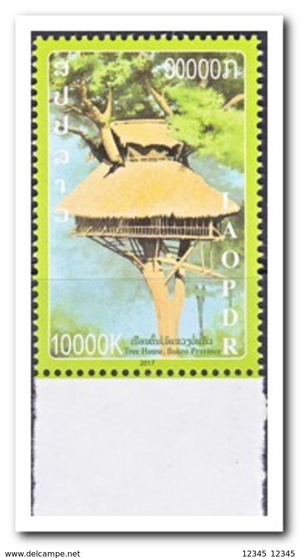 Laos 2017, Postfris MNH, Treehouse - Laos