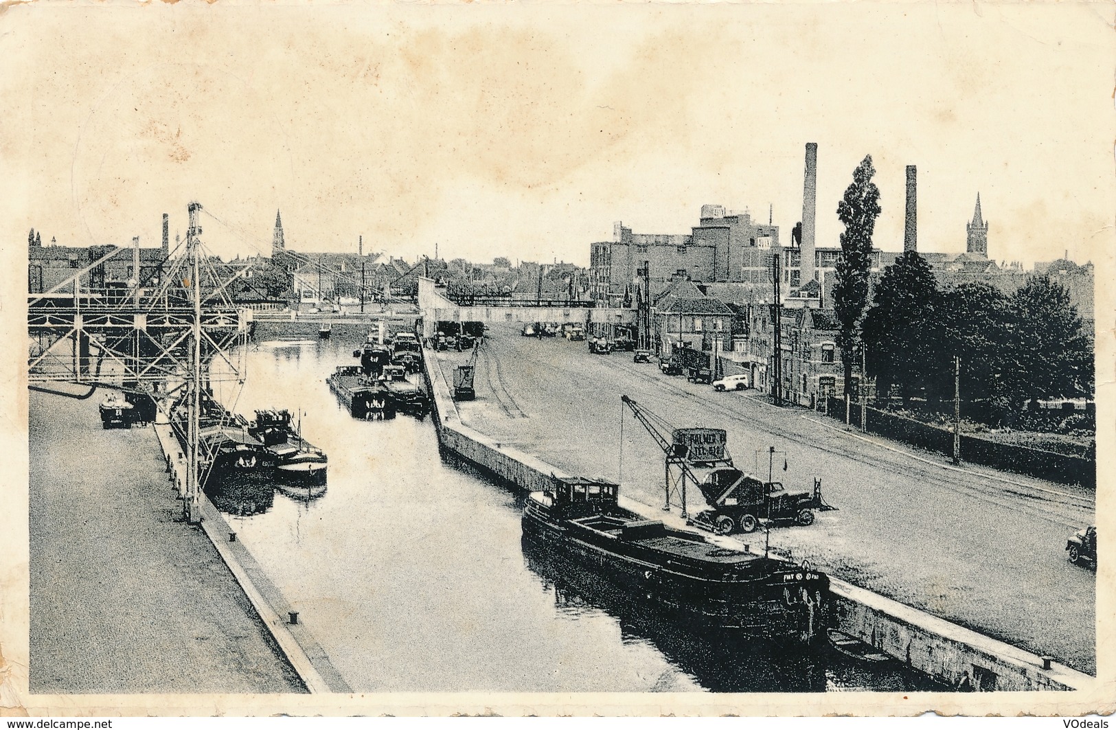 CPA - Belgique - Roeselare - Roulers - Roulers - Panorama Canal - Röselare