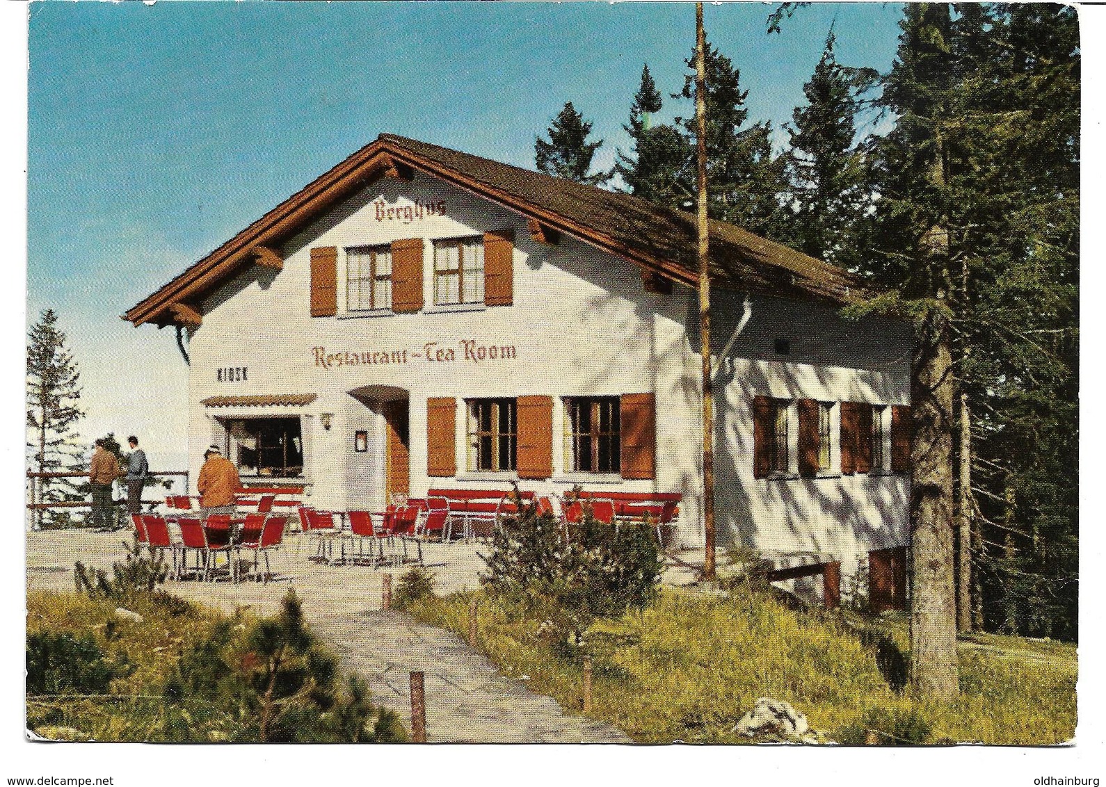 3050x: AK Talstation Pilatus- Seilbahn, Restaurant Berghuus, Gest. 20.7.67 Nach Schweden Gelaufen - Andere & Zonder Classificatie