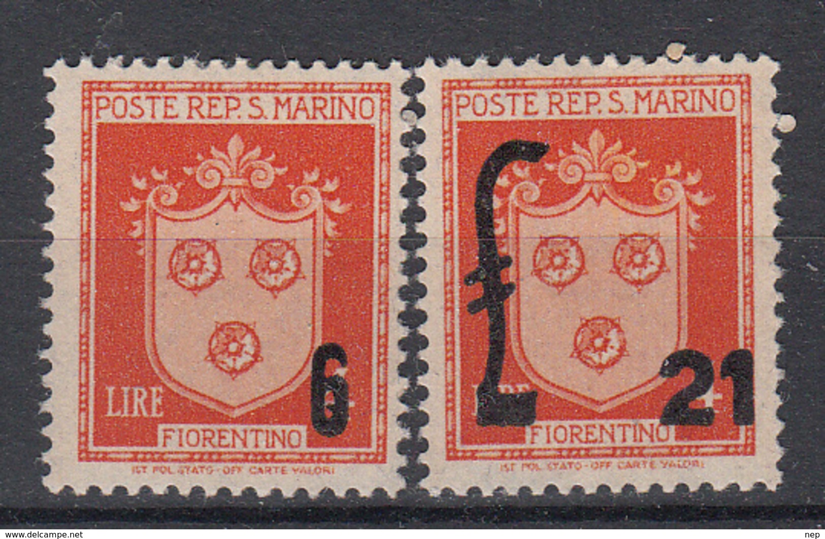 SAN MARINO - Michel - 1947 - Nr 376/77 - MNH** - Neufs