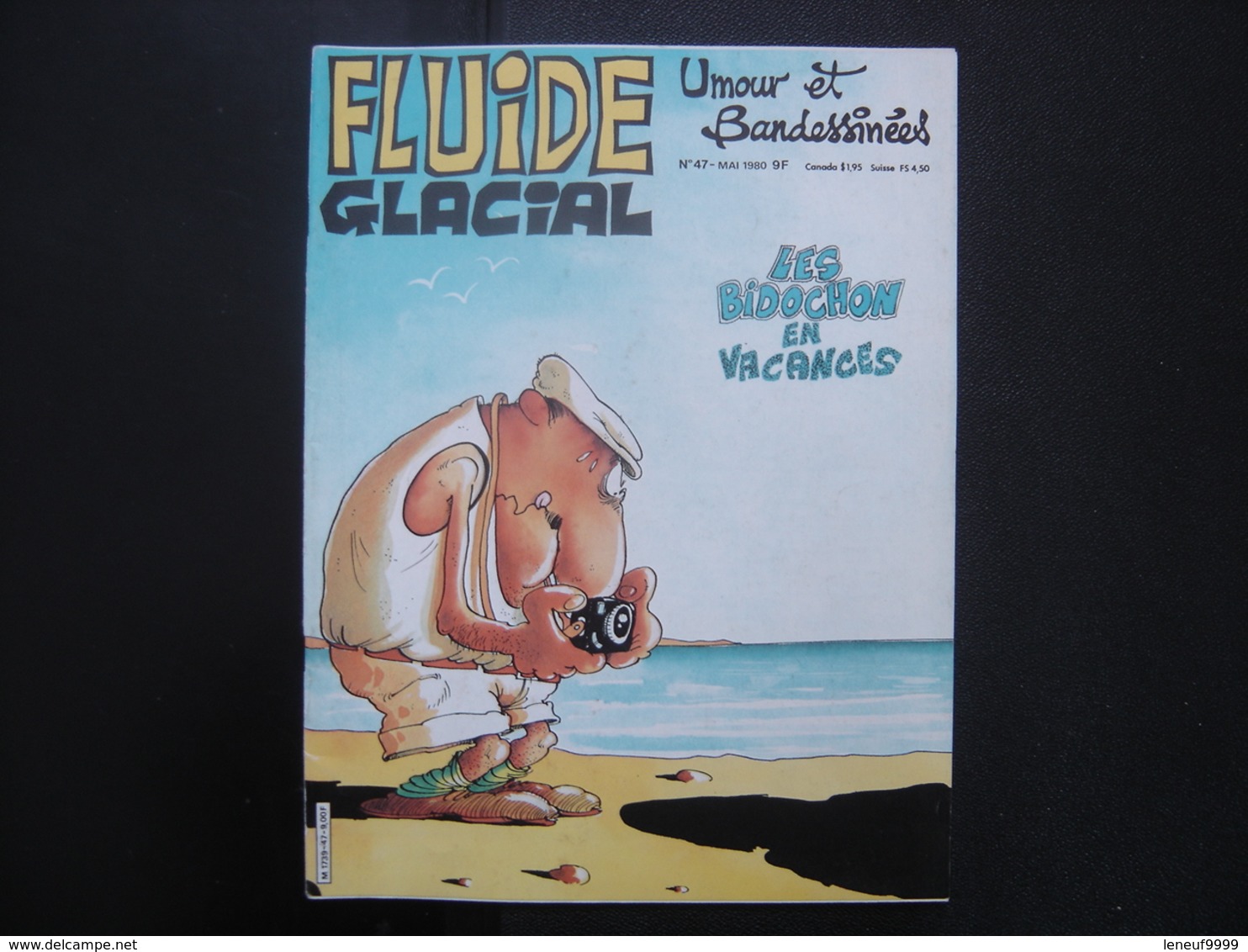 1977 Bande Dessinée FLUIDE GLACIAL N° 47 Dessins Humour - Fluide Glacial