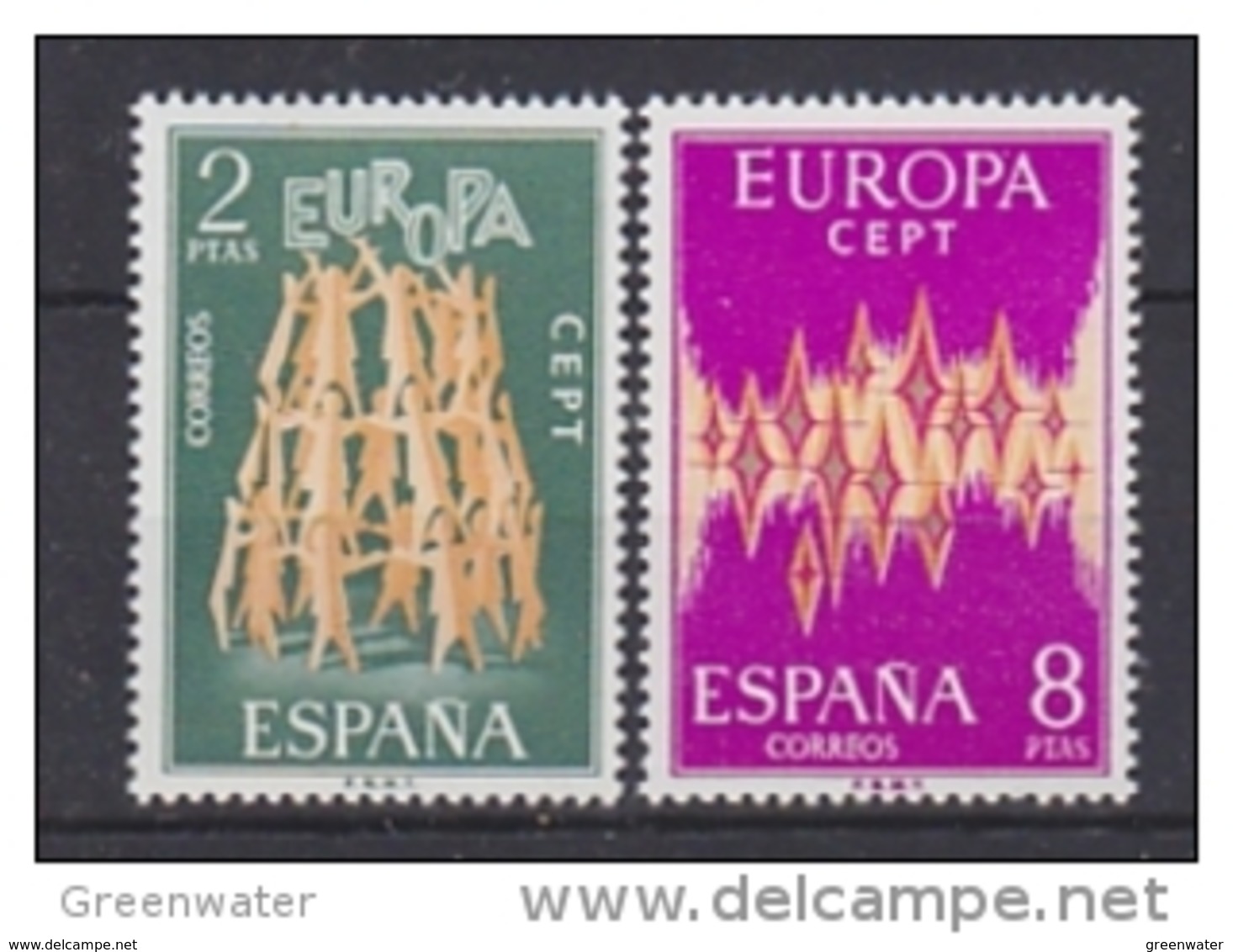Europa Cept 1972 Spain 2v ** Mnh (42634W) - 1972