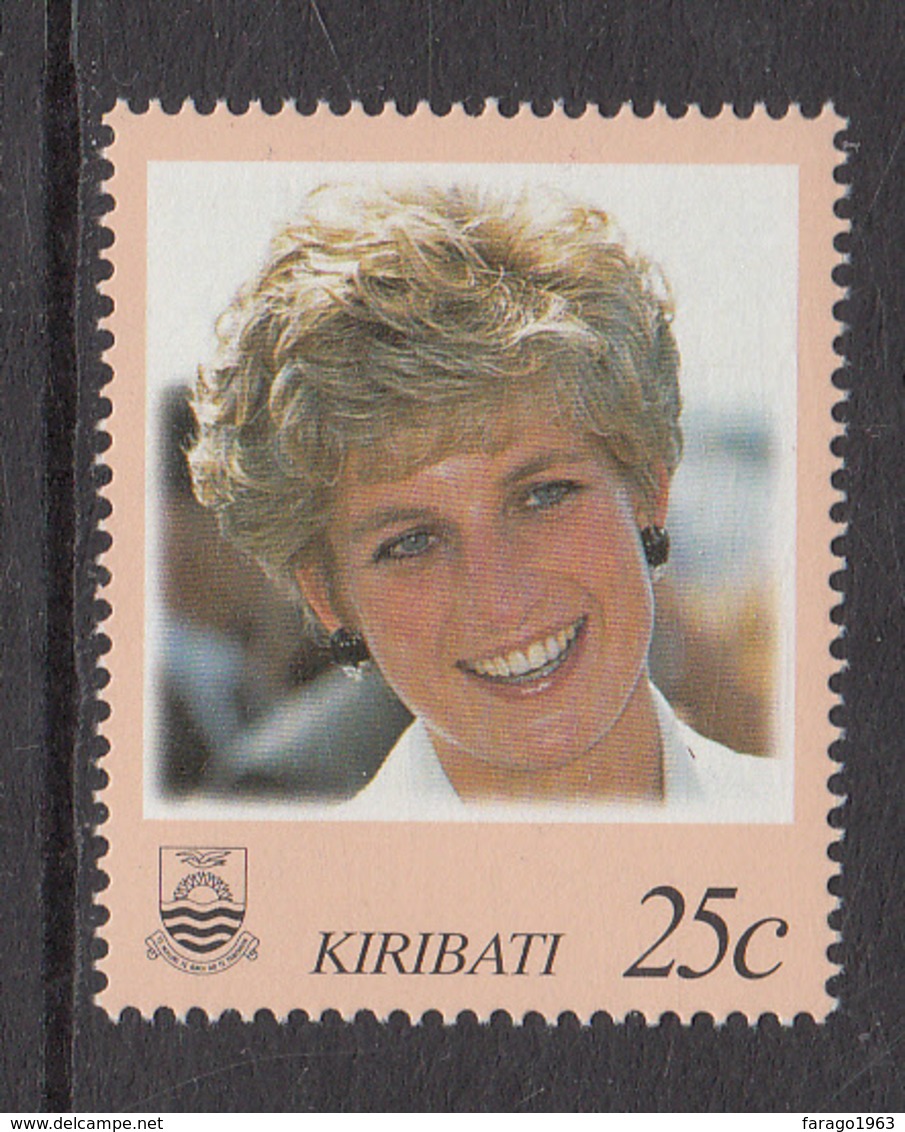 1998 Kiribati Princess Diana  Complete Set Of 1 MNH - Kiribati (1979-...)