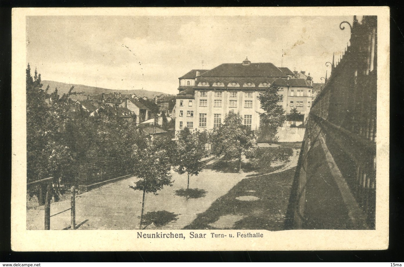 Neunkirchen Saar Turn Und Festhalle 1919 Hepp - Kreis Neunkirchen