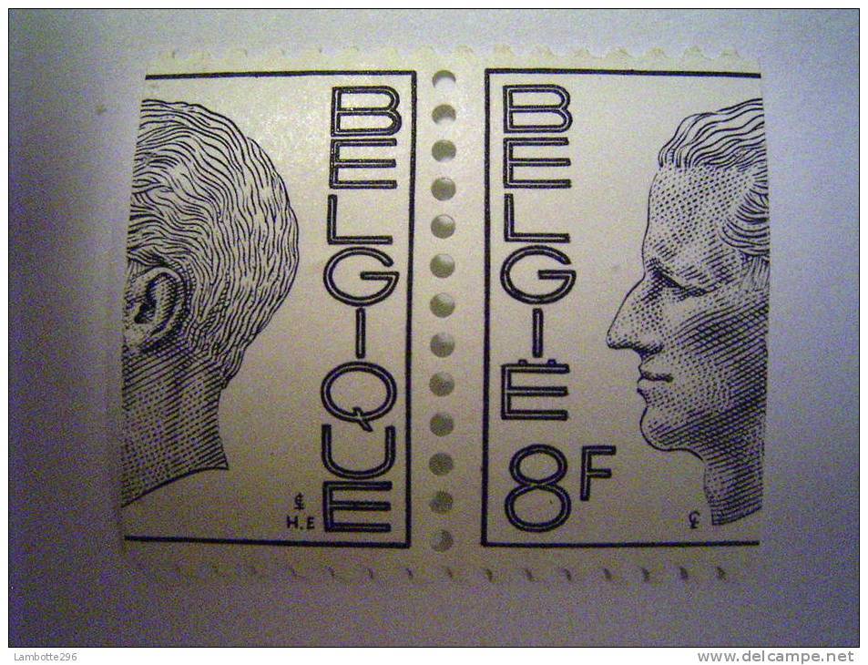 Timbres De Rouleaux, La Griffe D'entrainement S'étant Décalée, Le Timbre Est Coupé En Dehors Des Dents - Coil Stamps