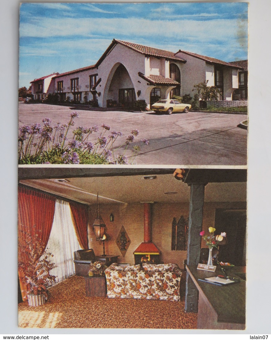 Carte Postale : U.S.A. : California : SAN JOSE : Granada Inn , 690, North Mathilda Avenue, Sunnyvale, Stamp - San Jose