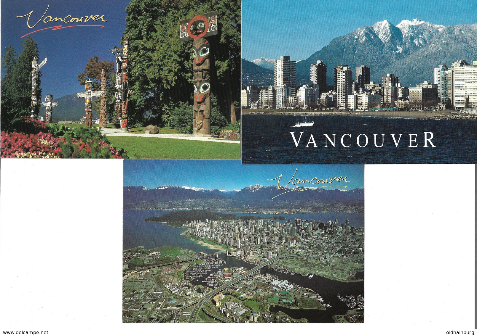 3055v: 3 AKs Vancouver, Ungelaufen - Vancouver