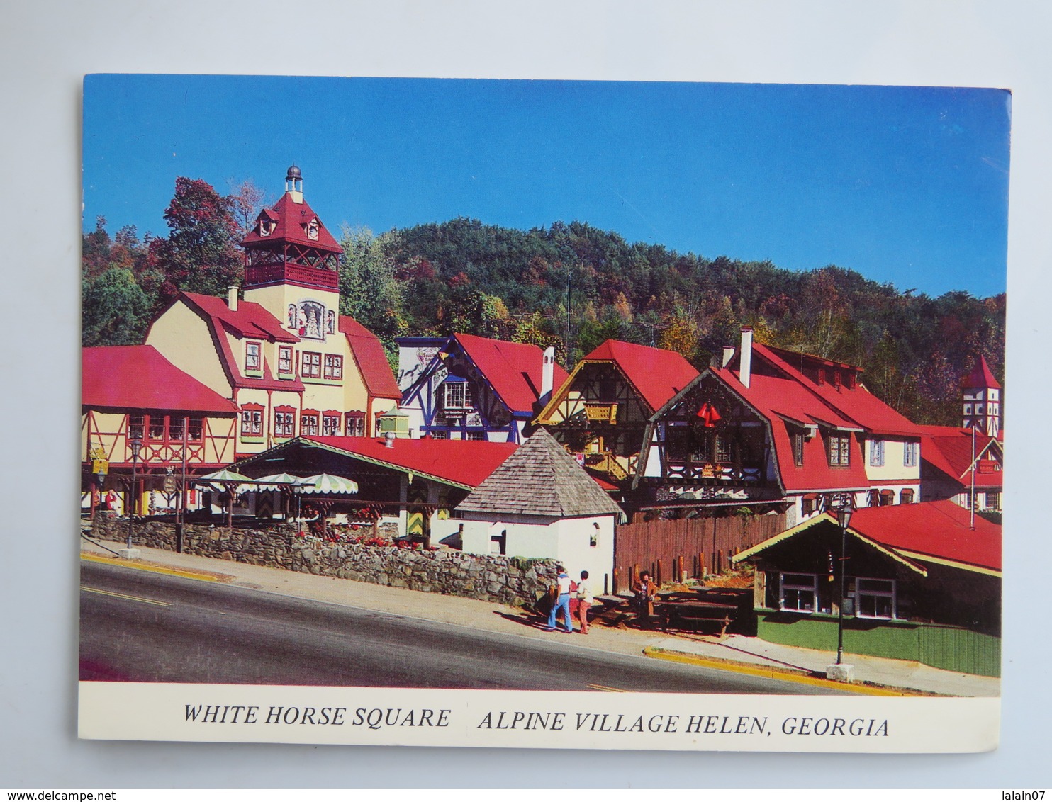 Carte Postale : U.S.A. : Georgia : ALPINE VILLAGE "HELEN", White Horse Square - Autres & Non Classés