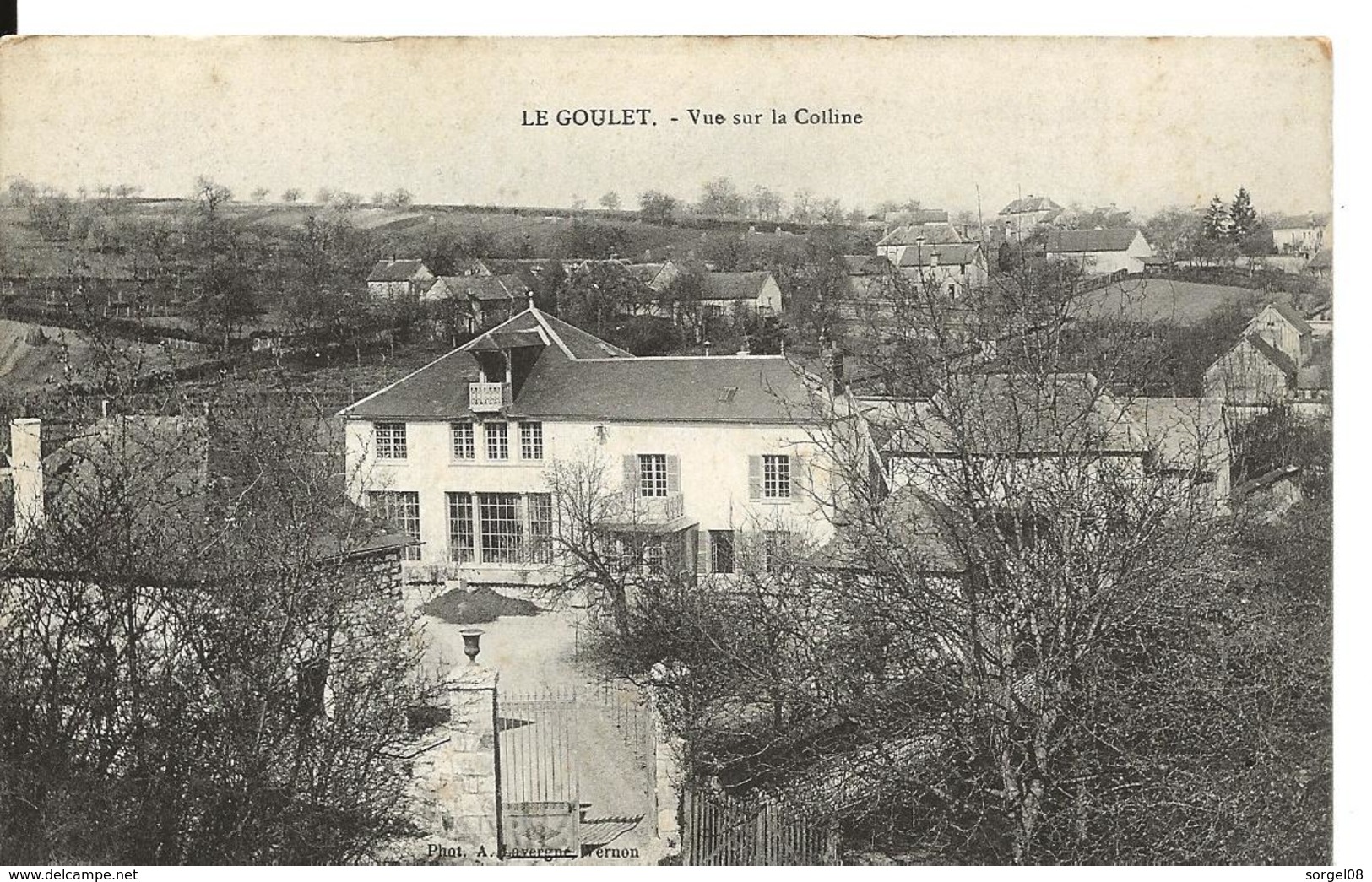 Eure 27  LE GOULET Vue Sur La Colline - Autres & Non Classés