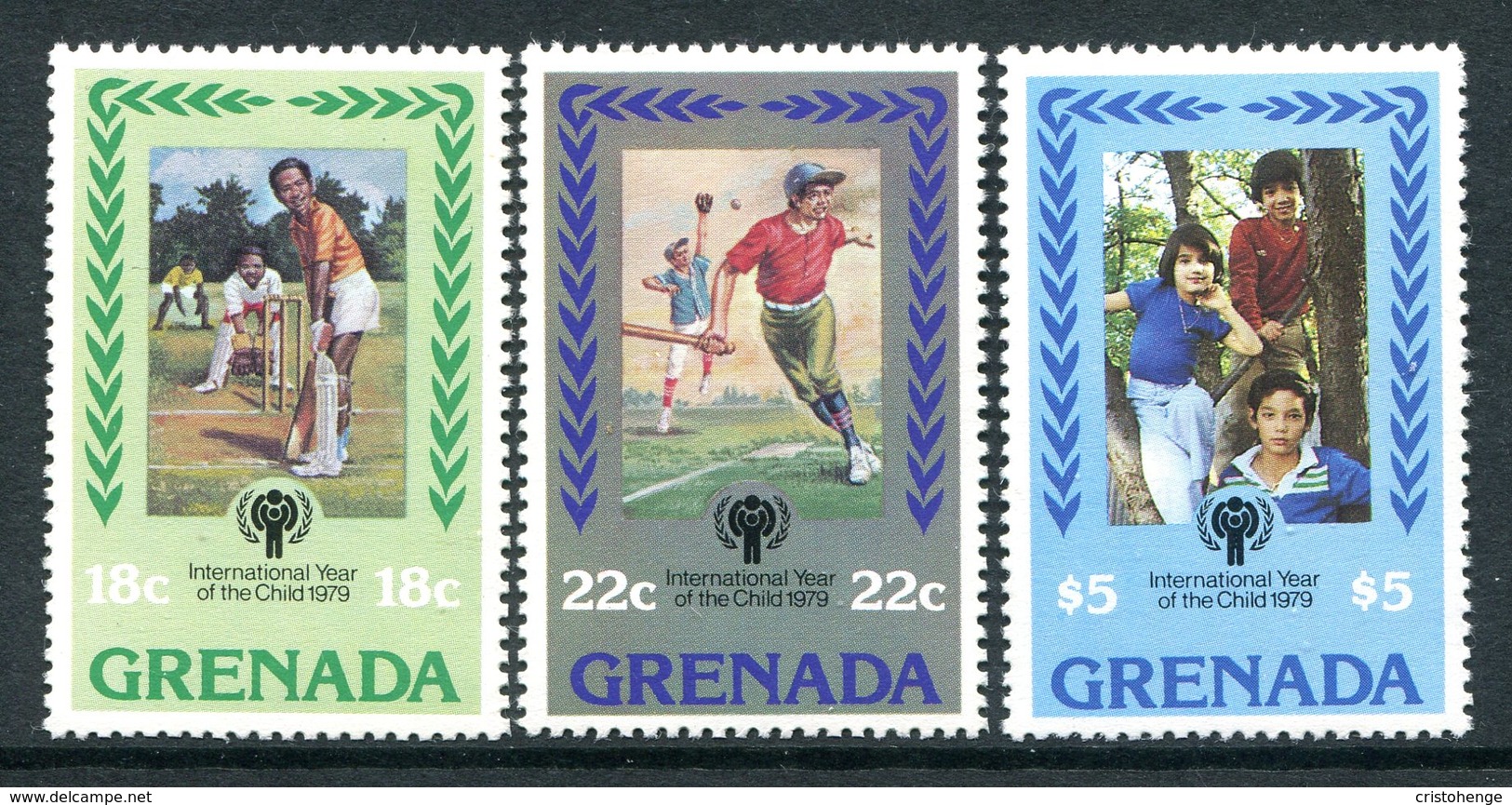 Grenada 1979 International Year Of The Child - 1st Issue Set MNH (SG 992-994) - Grenada (1974-...)