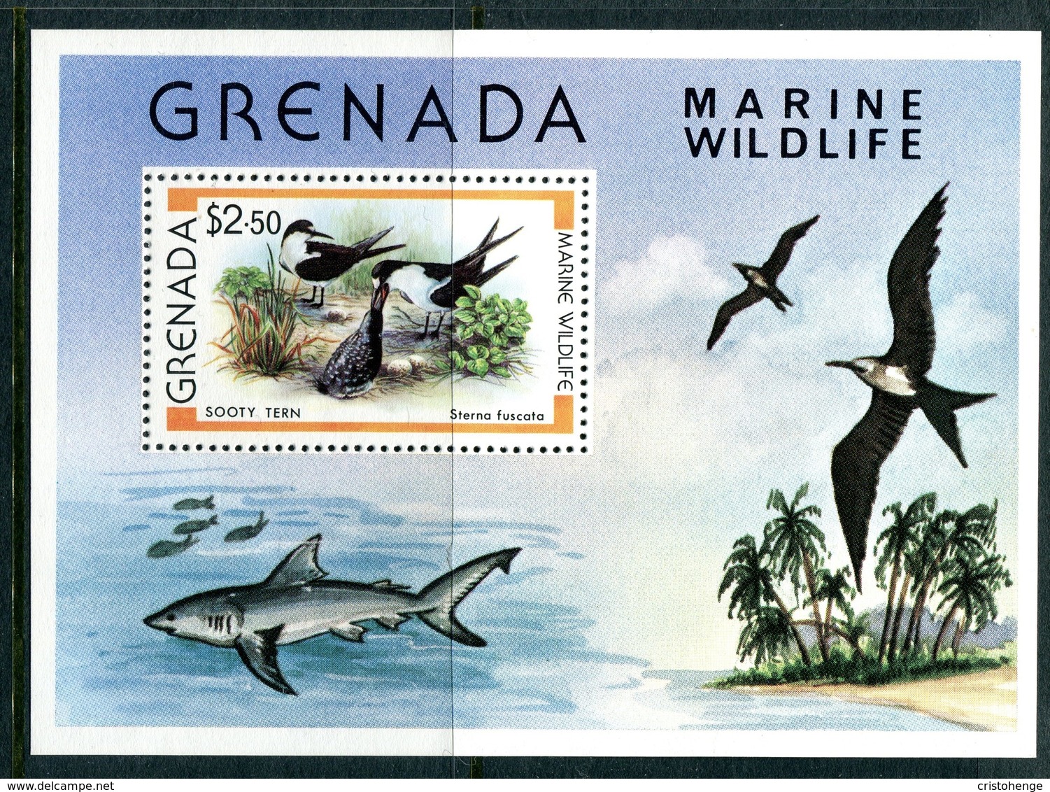 Grenada 1979 Marine Wildlife MS MNH (SG MS1016) - Grenada (1974-...)