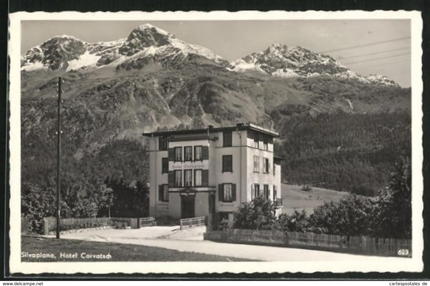 AK Silvaplana, Hotel Corvatsch, Panorama - Silvaplana