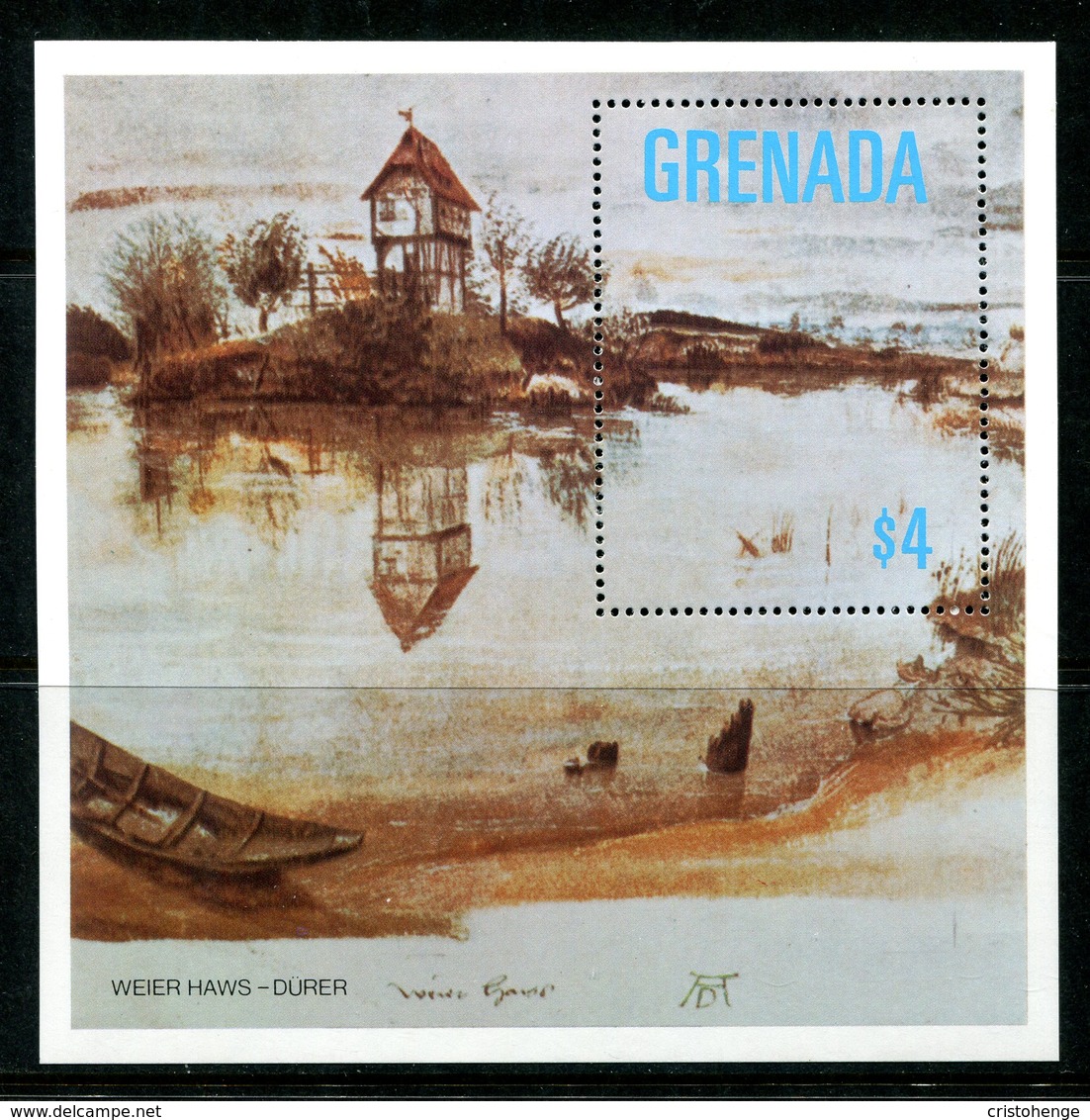 Grenada 1980 Famous Works Of Art MS MNH (SG MS1080) - Grenada (1974-...)