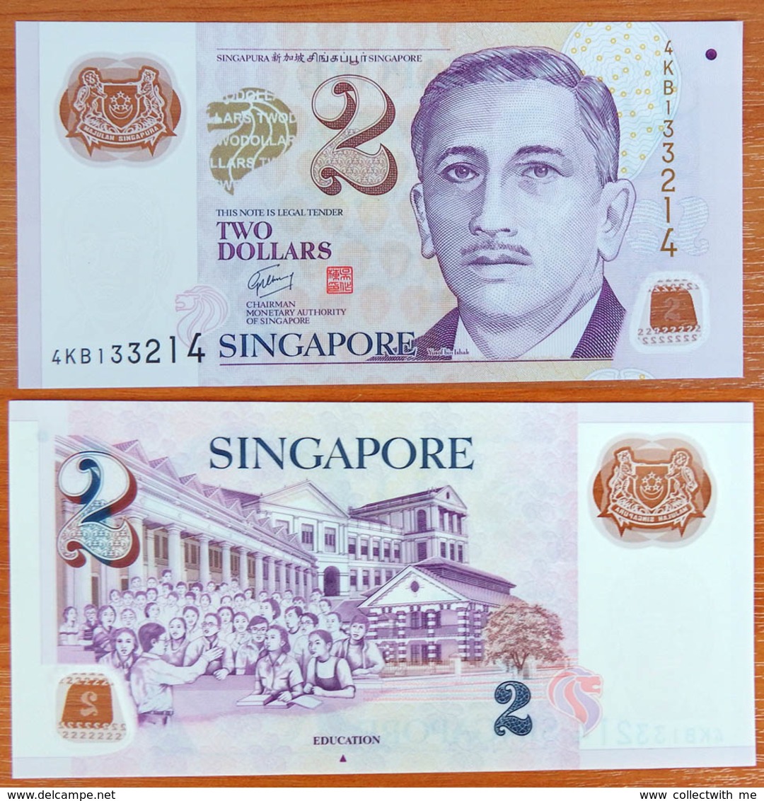 Singapore 2 Dollars 2005 XF P-46d - Singapore