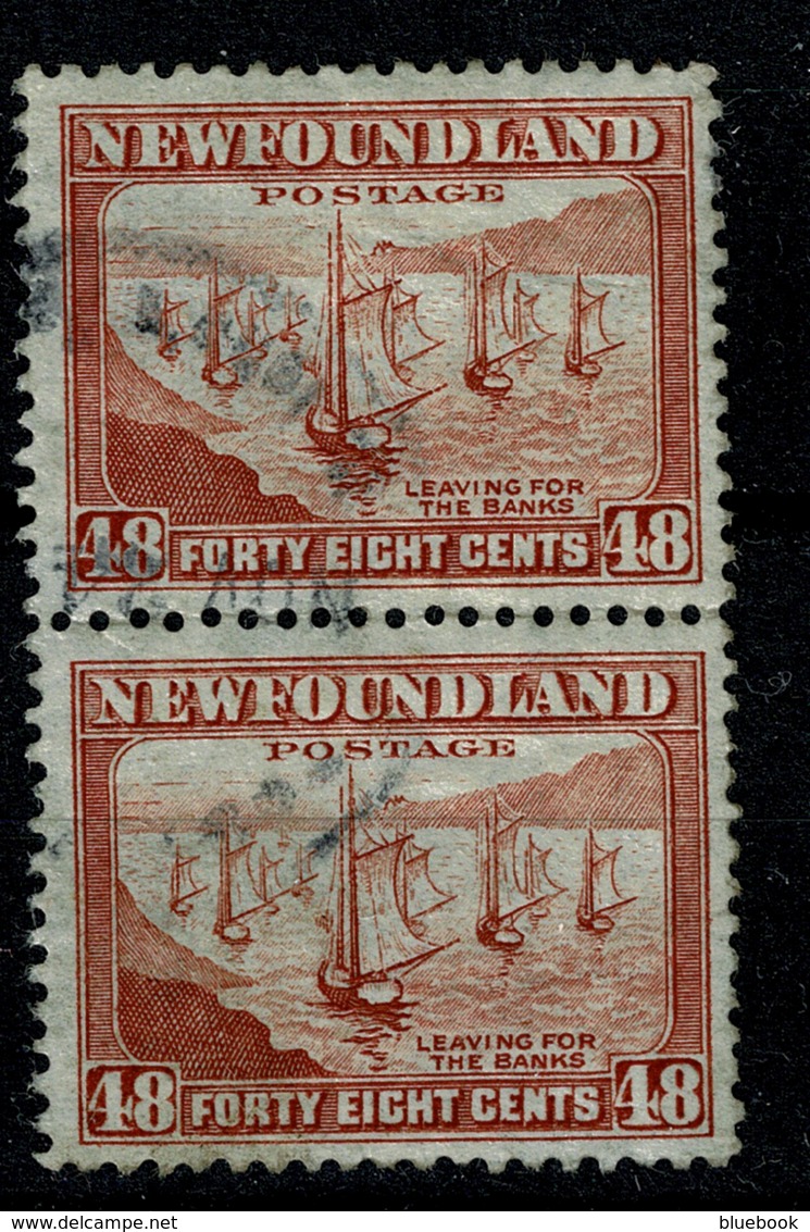 Ref 1289 - Canada Newfoundland 1944 48c - SG 289 2 Used Stamps Cat £19+ - 1908-1947