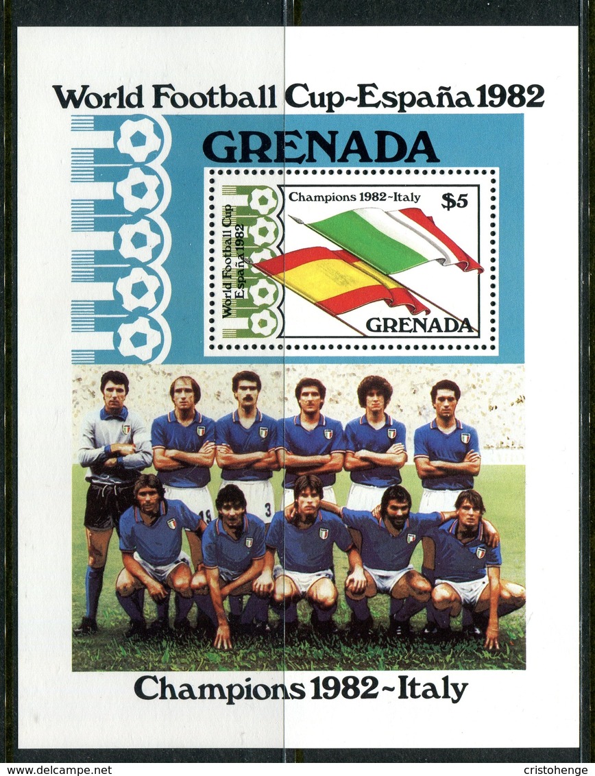 Grenada 1982 Football World Cup Winners MS MNH (SG MS1221) - Grenada (1974-...)
