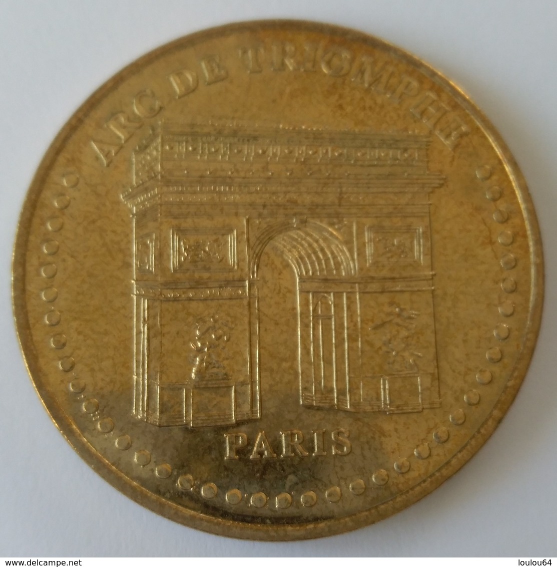 Jeton - Touristique - Monnaie De PARIS -2009 - Arc De Triomphe - PARIS - - 2009