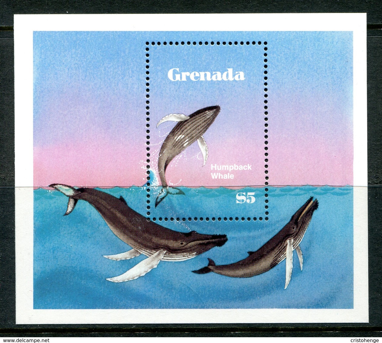 Grenada 1983 Save The Whales MS MNH (SG MS1236) - Grenada (1974-...)
