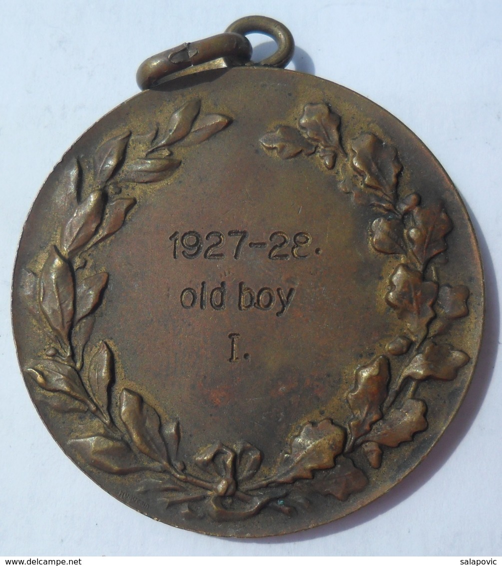 MEDAL FOOTBALL  BUDAPESTI LABDARÚGÓK ALSZOVETSEGE 1926  KUT - Sonstige & Ohne Zuordnung