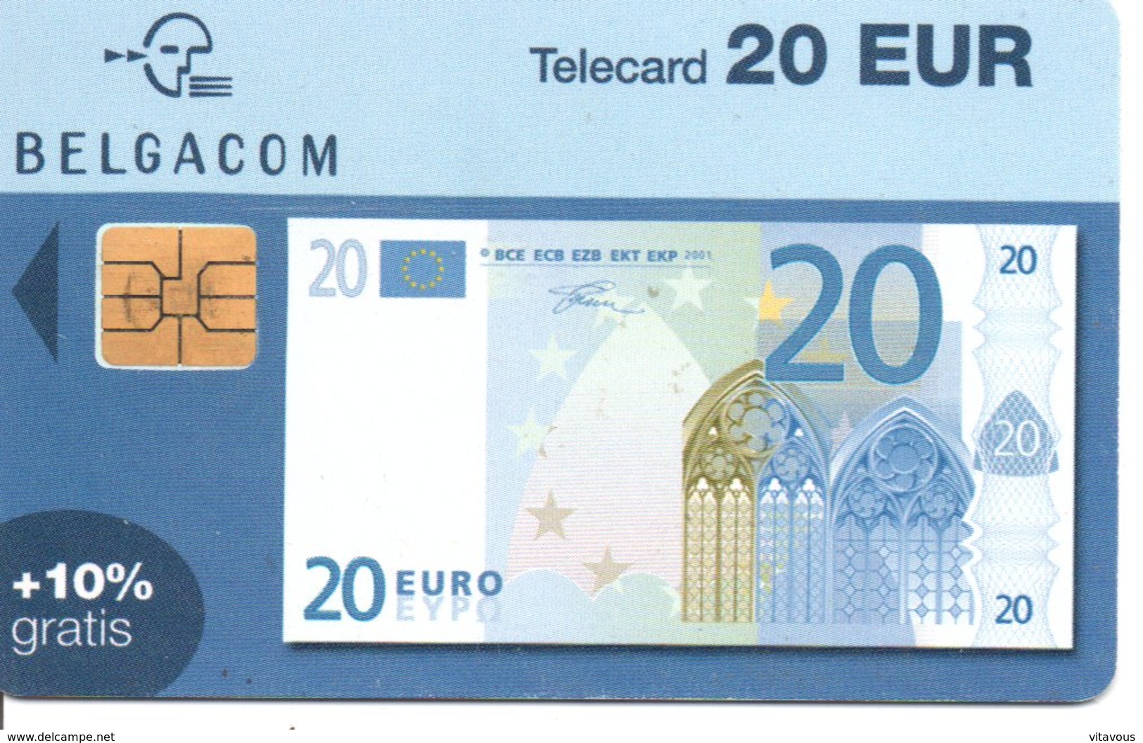 Télécarte Suisse   - Billet  20 Euros - Monnaie Money Pièce Numismatique Bank Banque  Phonecard  (G 742) - Francobolli & Monete