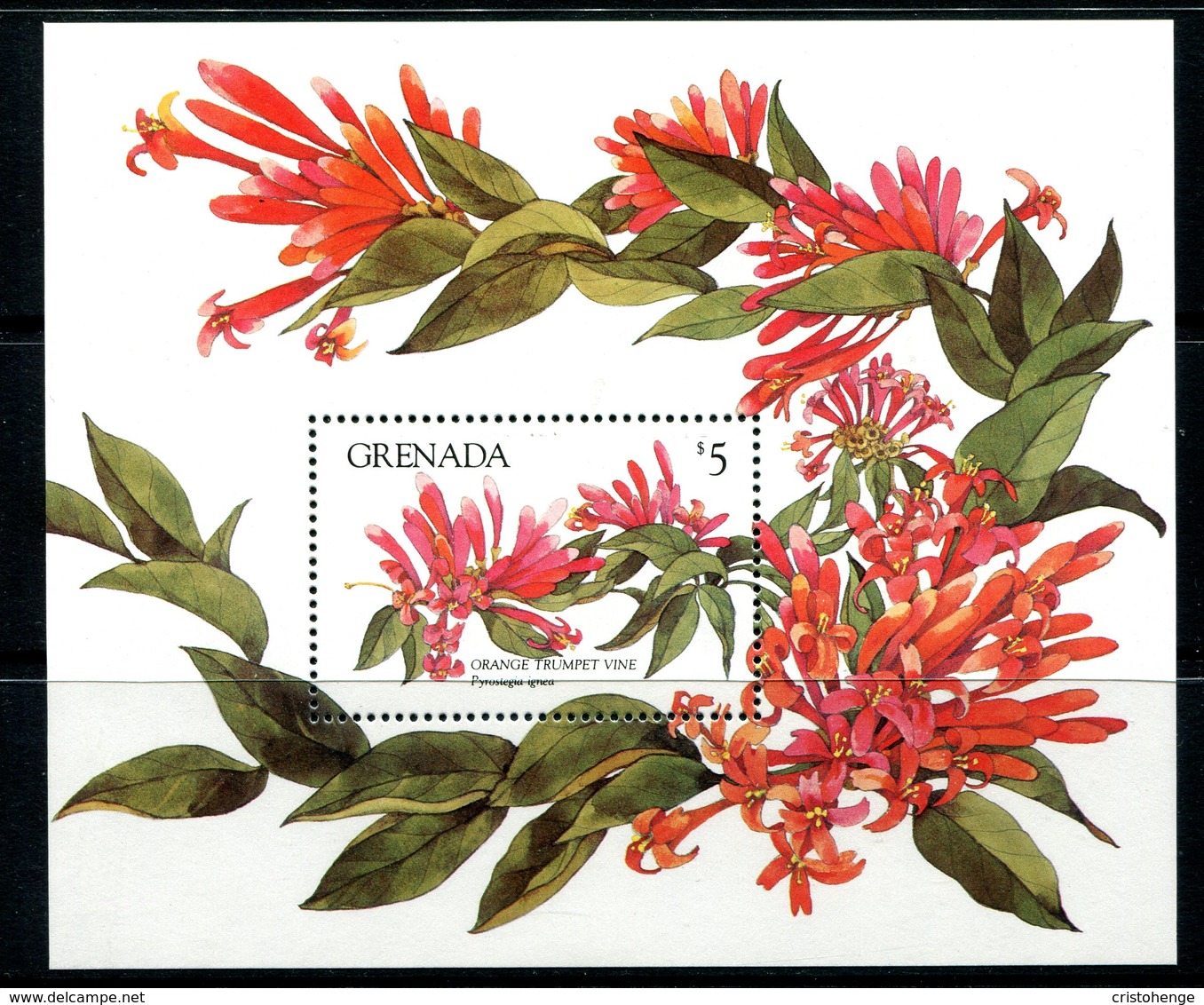 Grenada 1984 Flowers MS MNH (SG MS1333) - Grenada (1974-...)