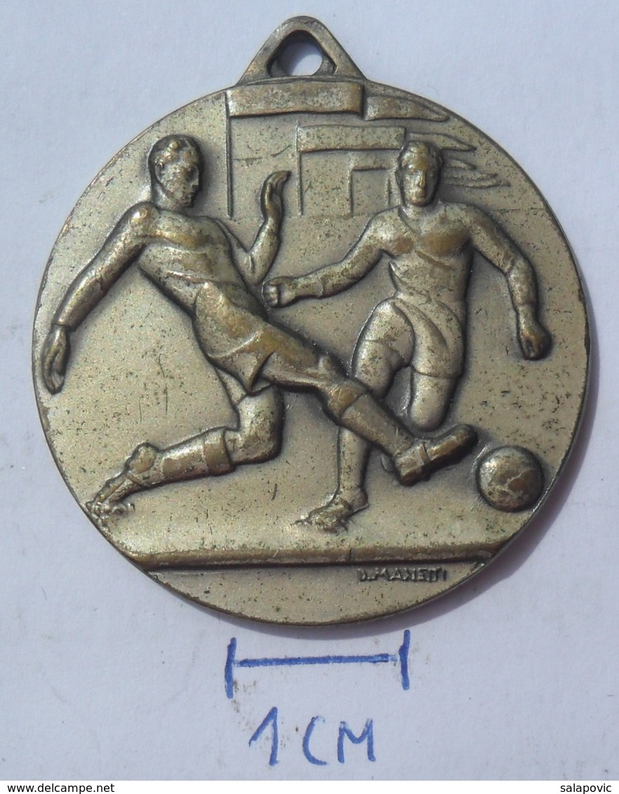 MEDAL FOOTBALL  ASSOCIAZIONE ITALIANA CIRCOLI SPORTIVI   KUT - Autres & Non Classés