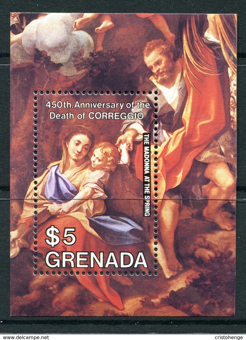 Grenada 1984 450th Death Anniversary Of Correggio MS MNH (SG MS1351) - Grenada (1974-...)