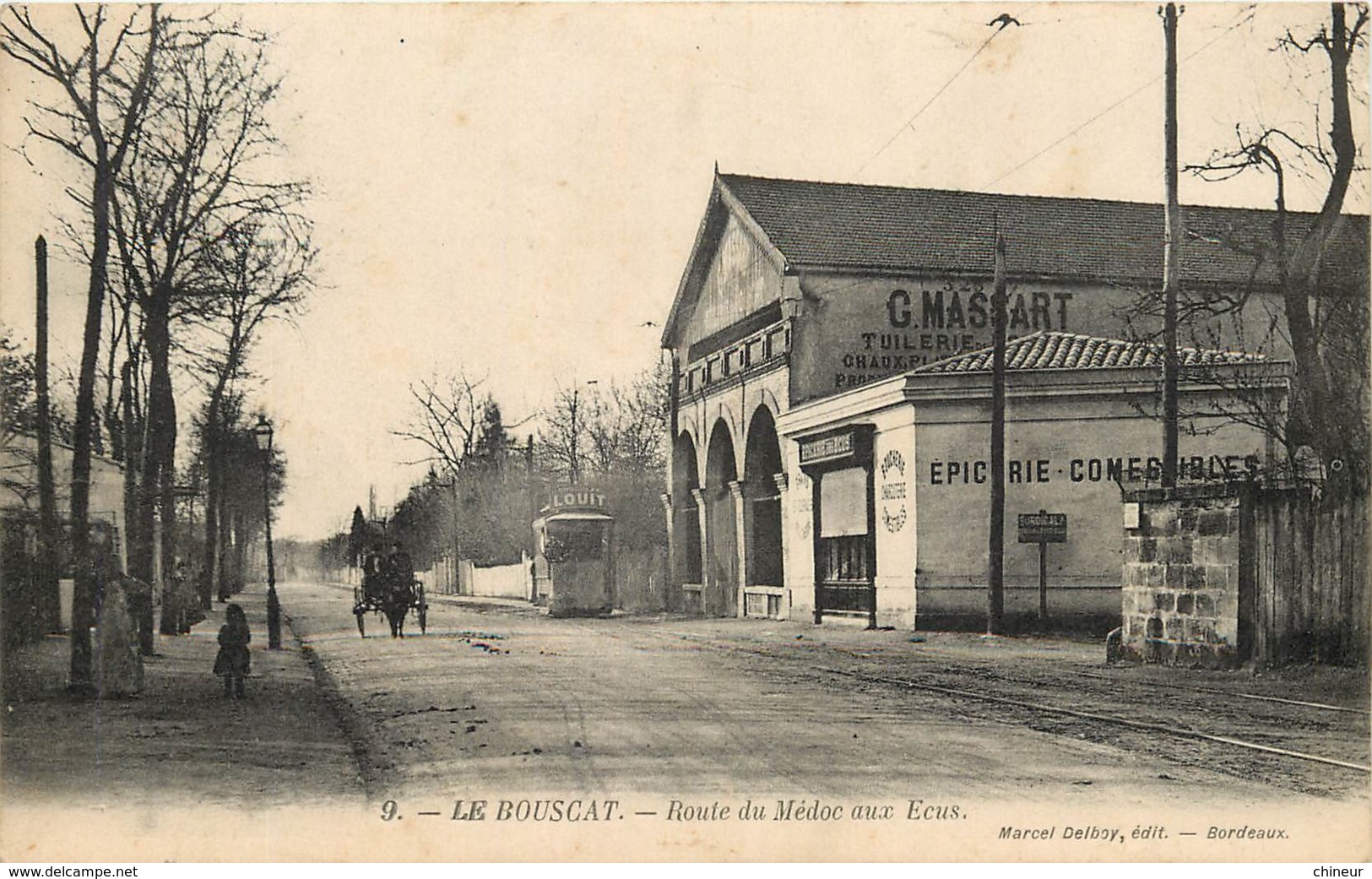 LE BOUSCAT ROUTE DU MEDOC AUX ECUS - Sonstige & Ohne Zuordnung