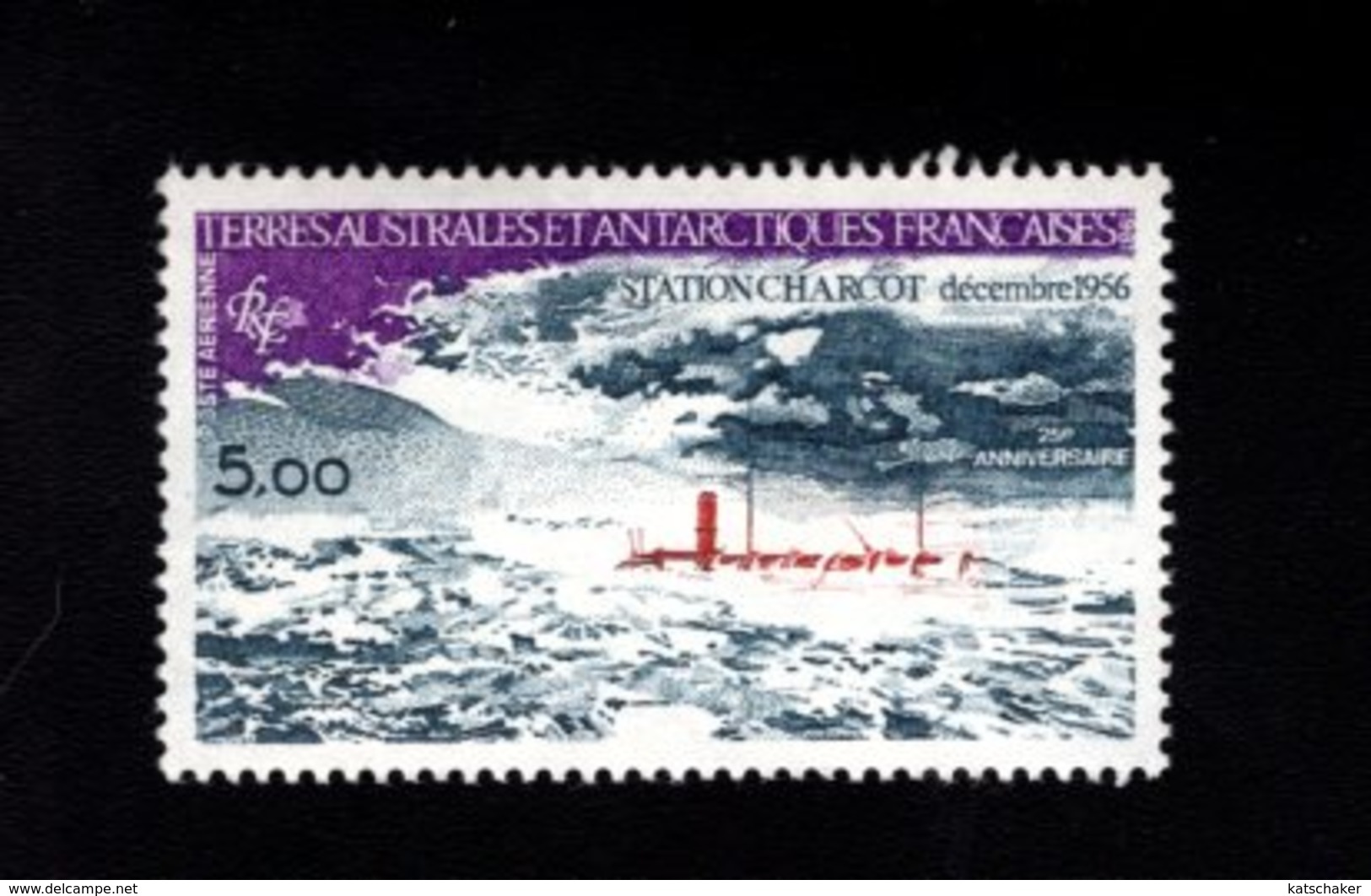 762526844 1981 SCOTT C68 POSTFRIS  MINT NEVER HINGED EINWANDFREI  (XX) 25TH ANNIV OF CHARCOT STATION - Oblitérés