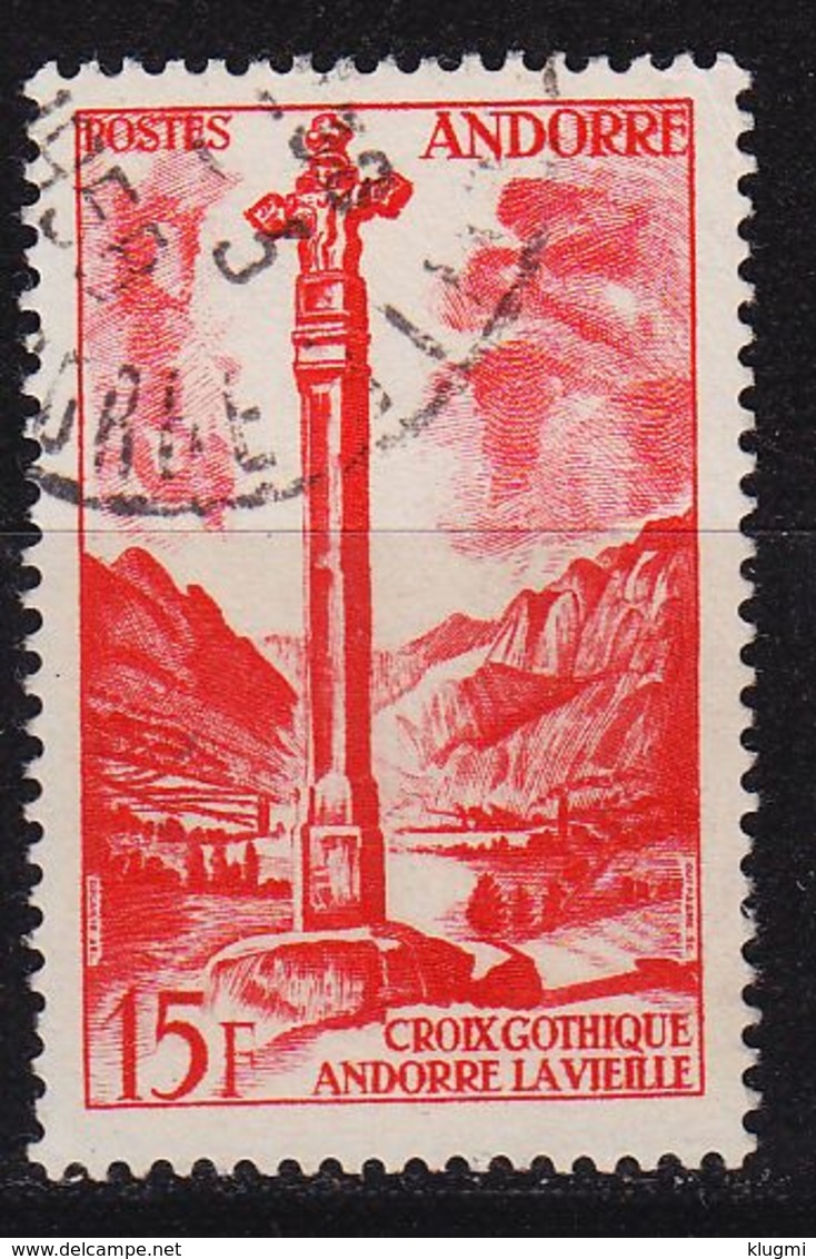 ANDORRA FRANZÖSISCH [1955] MiNr 0150 ( O/used ) - Oblitérés