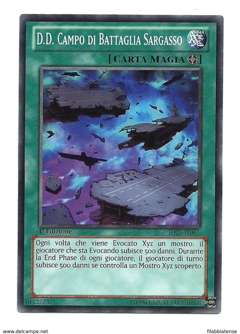 Yu-Gi-Oh - D.D. Campo Di Battaglia Sargasso   +++++++++ - Yu-Gi-Oh