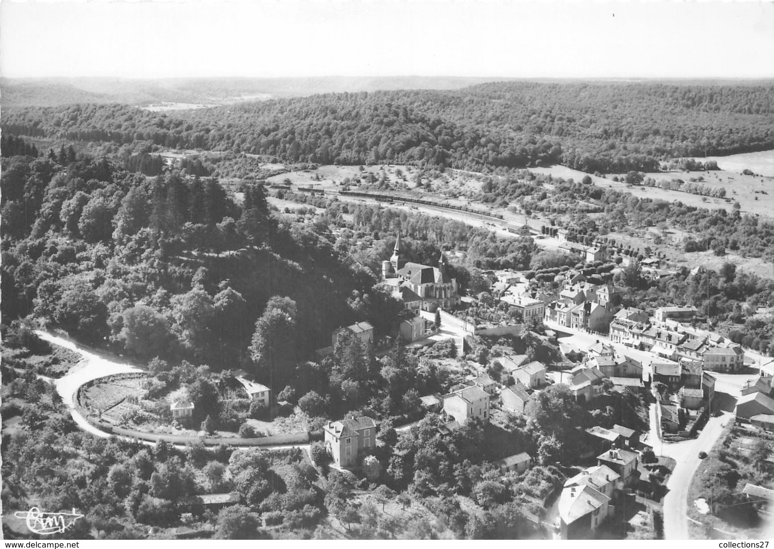 55-CLERMONT-EN-ARGONNE- VUE AERIENNE - Clermont En Argonne