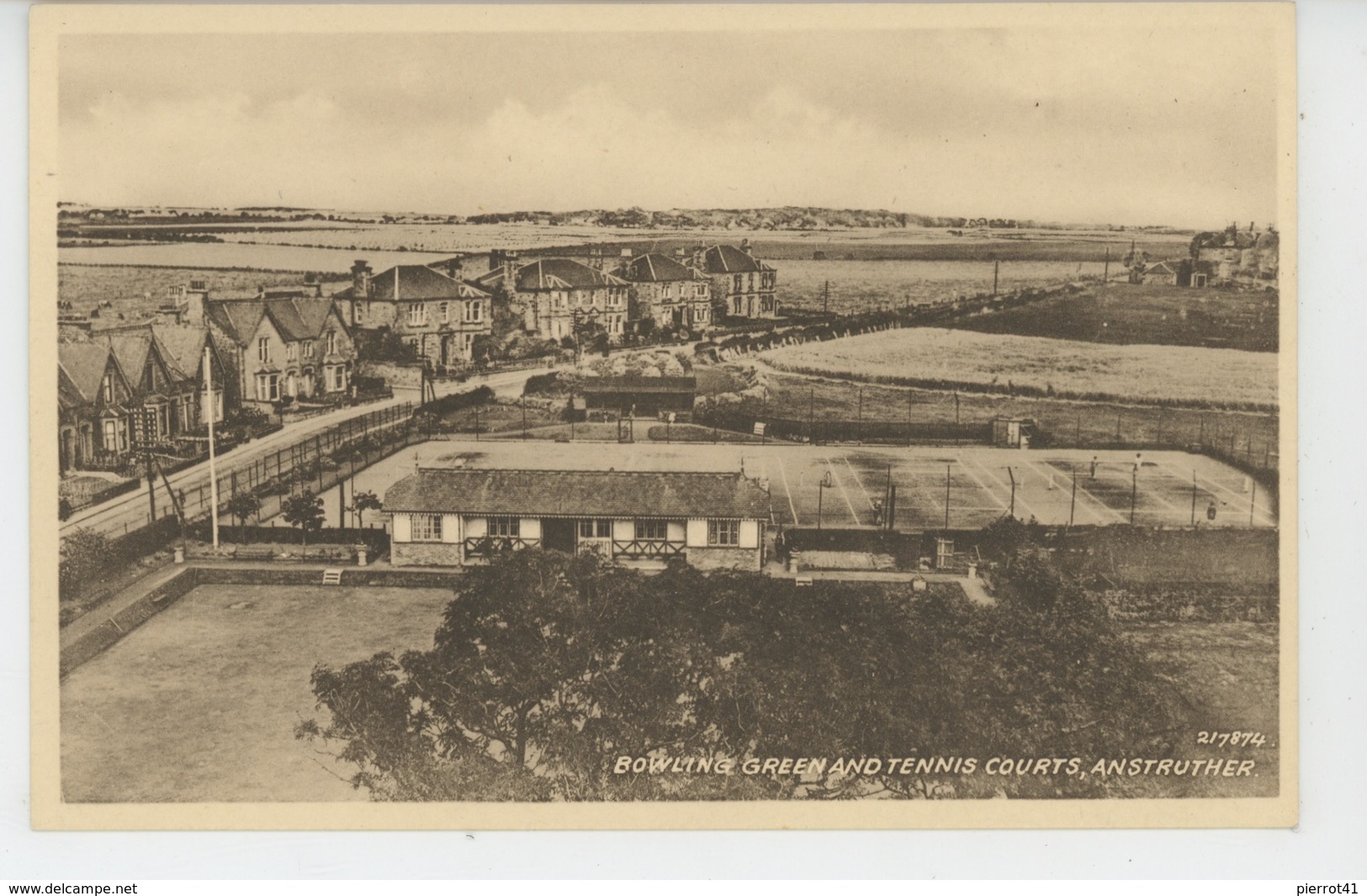 ROYAUME UNI - ECOSSE - SCOTLAND - ANSTRUTHER - Bowling Green And Tennis Court - Fife