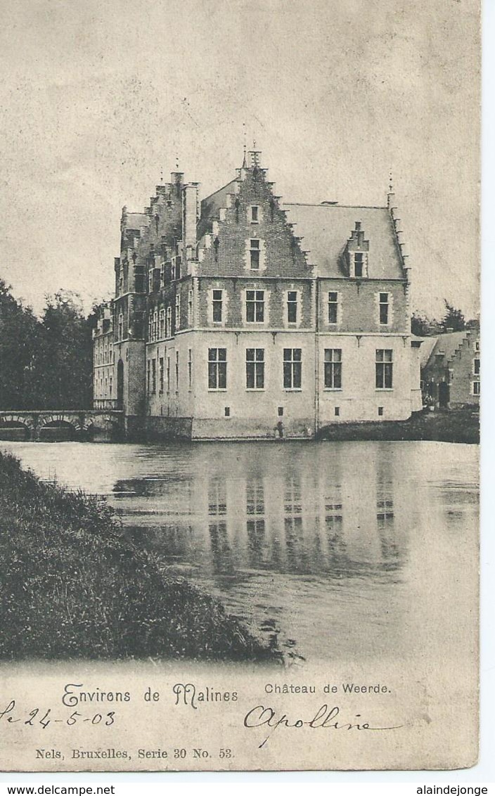 Weerde - Château De Weerde - Environs De Weerde - Nels Série 30 No 53 - 1903 - Zemst