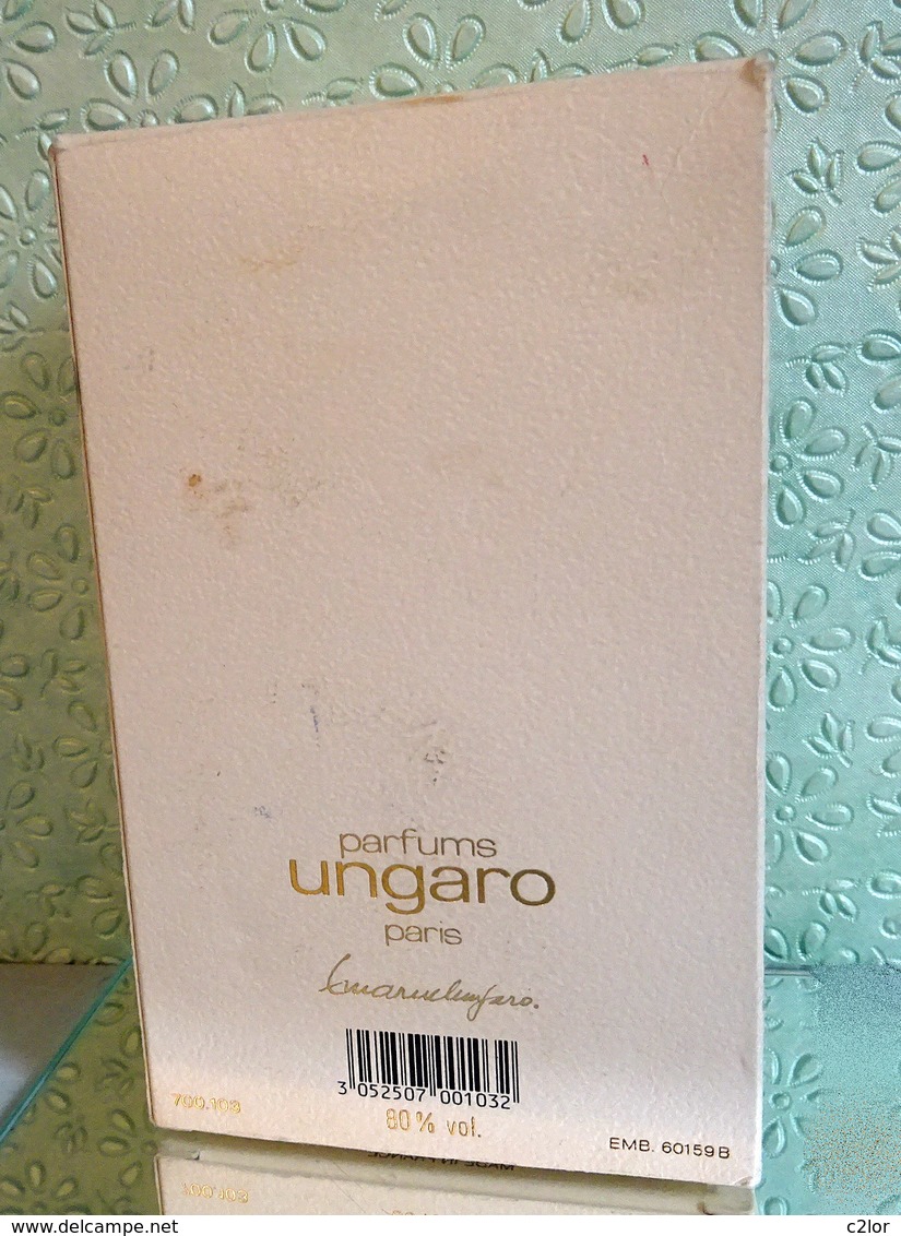 Beau Flacon Vaporisateur Tout En Verre "DIVA" De UNGARO Eau De Parfum 100 Ml VIDE/EMPTY Pour Collection Ou Décoration - Flacons (vides)