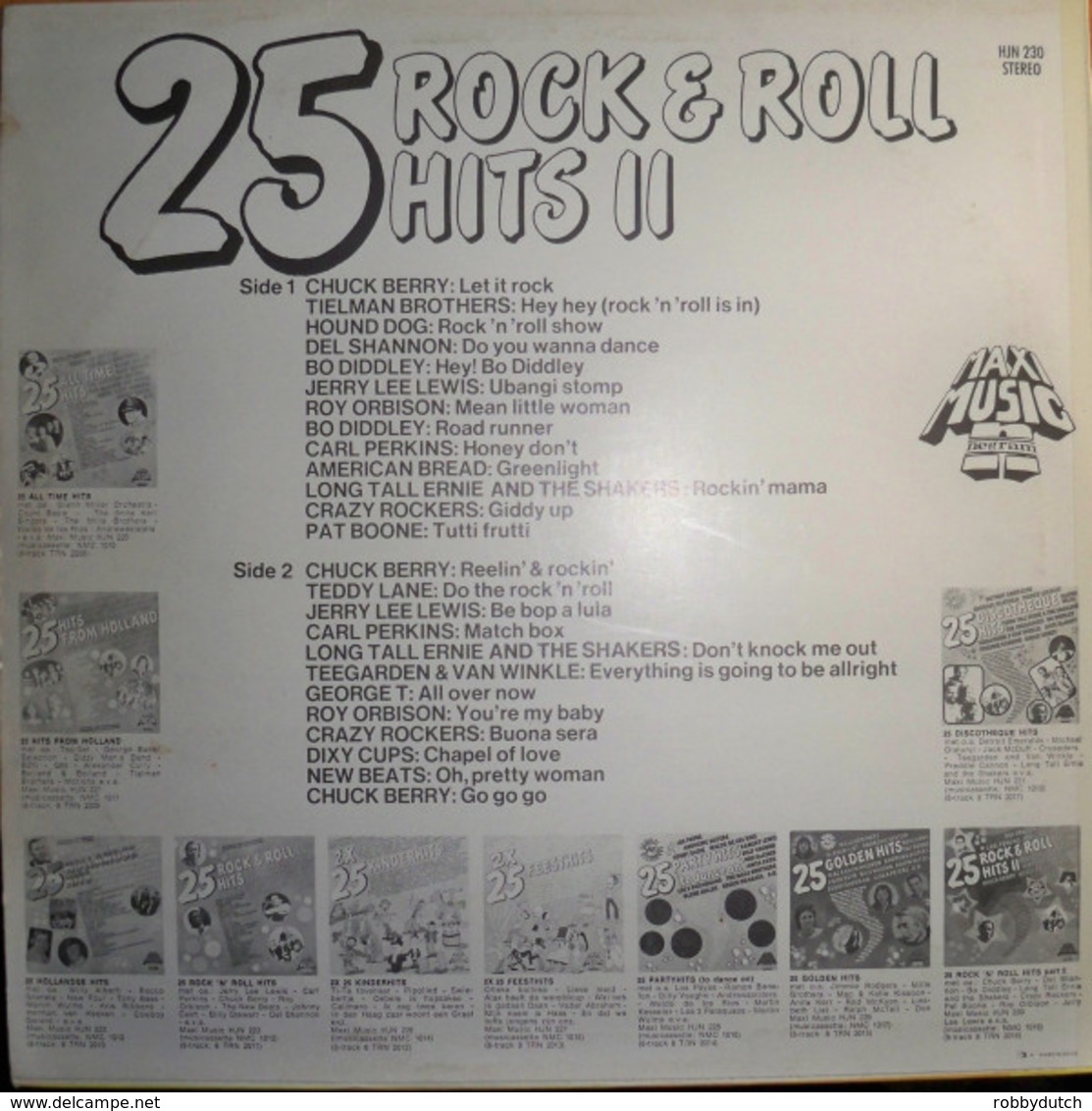 * LP *  25 Rock & Roll Hits II - Hit-Compilations