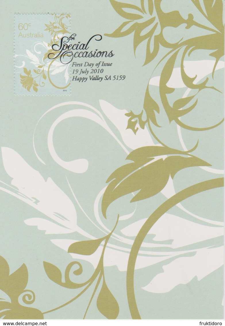 Australia Maximum Card Mi 3433 - Greetings - Ornament - 2010 - Maximumkaarten