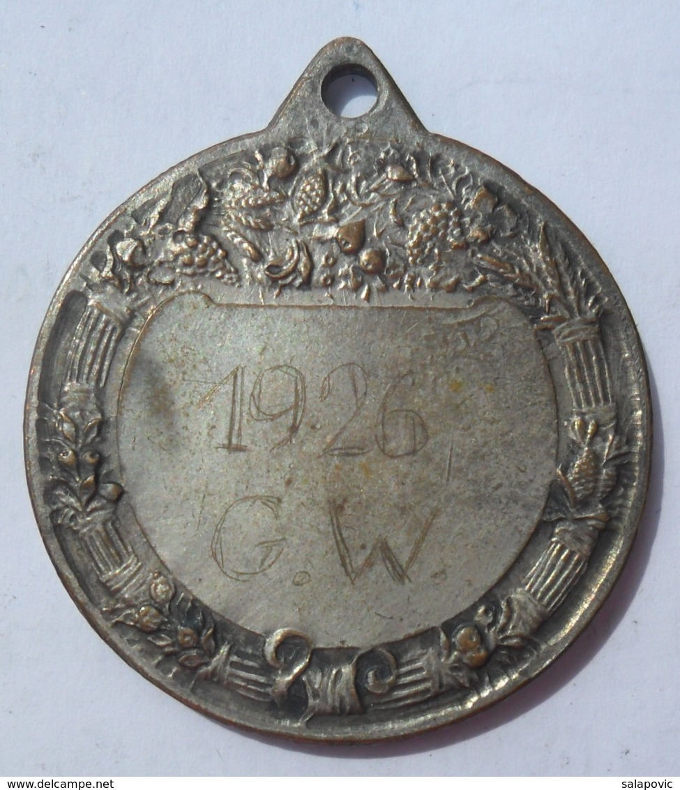 MEDAL TENNIS 1926   KUT - Other & Unclassified