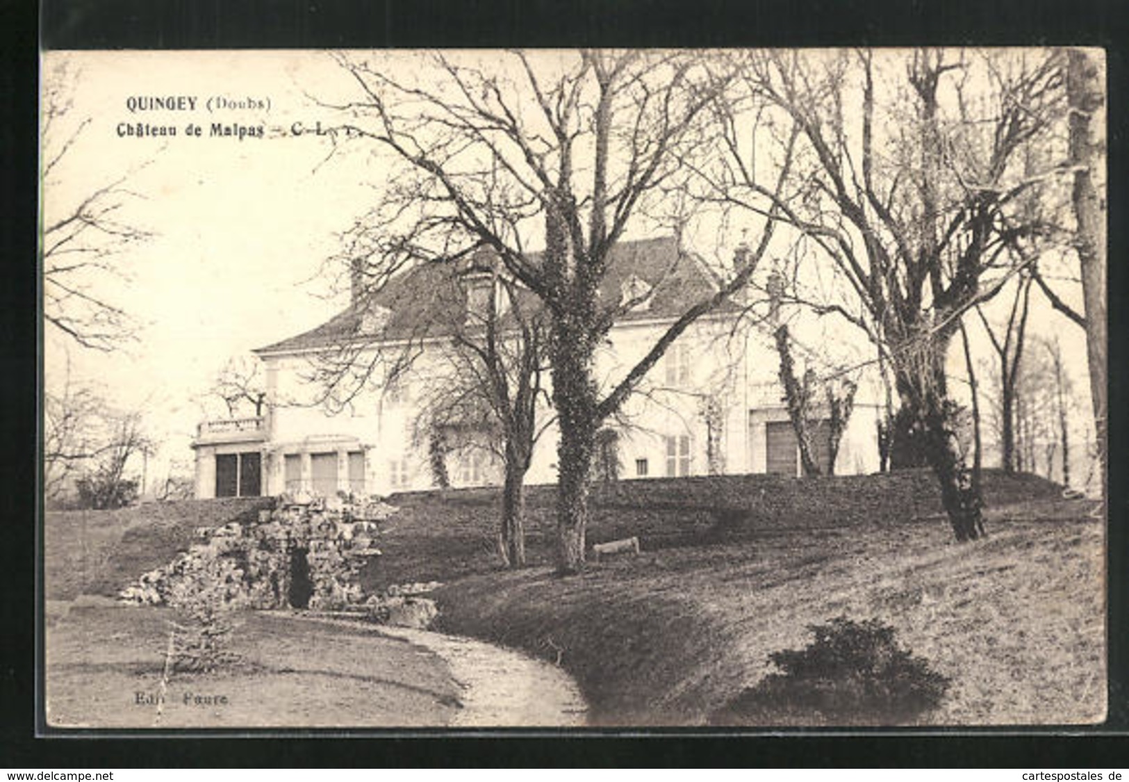 CPA Quingey, Chateau De Malpas - Autres & Non Classés