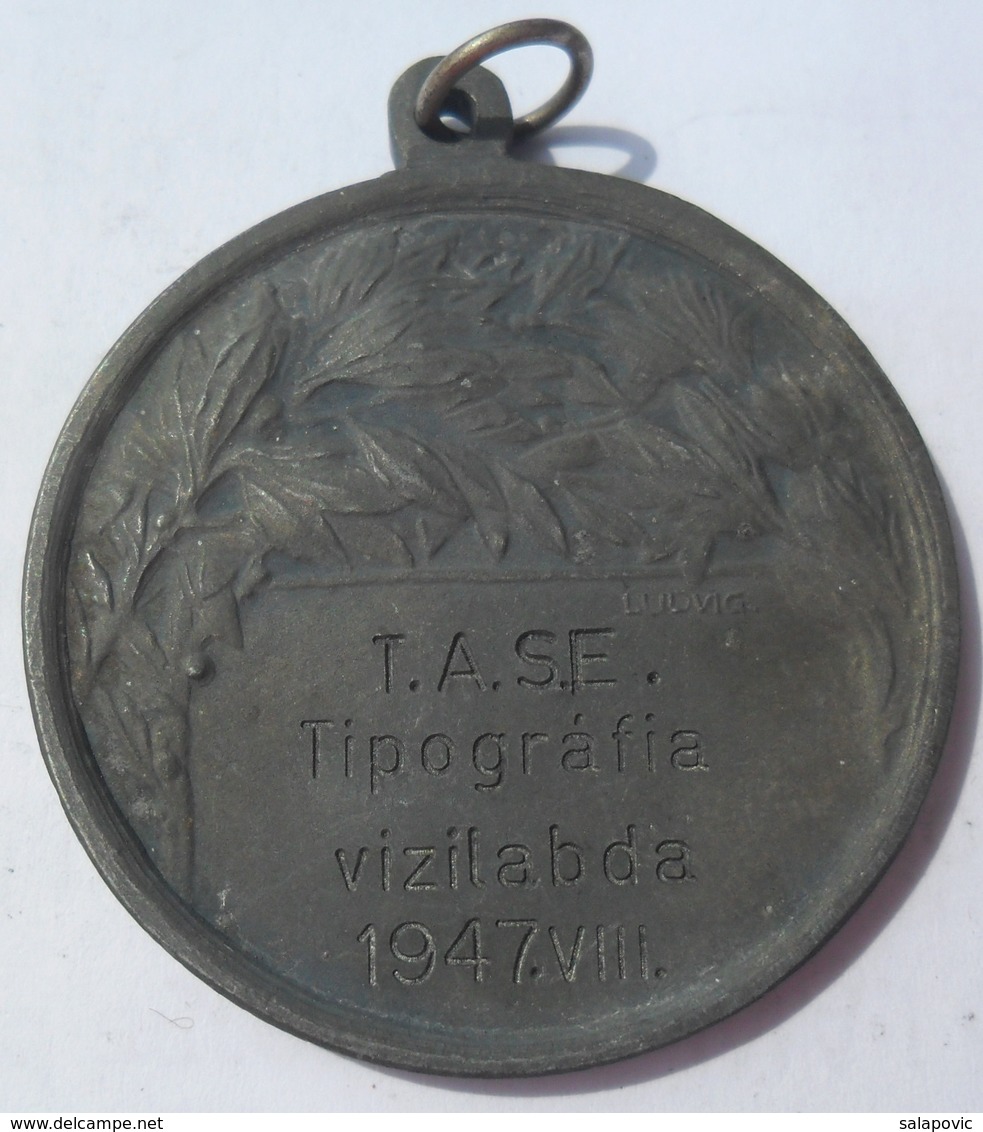 MEDAL Swimming 1947  KUT - Natation