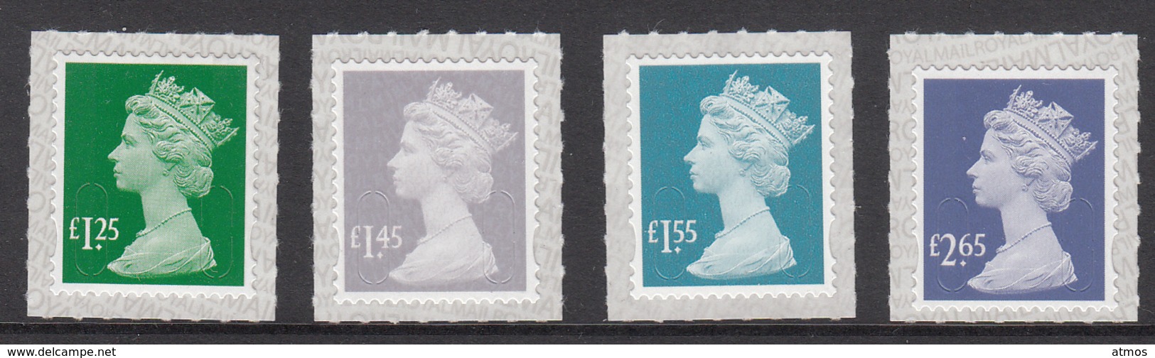 Great Britain MNH Michel Nr 4192/95 From 2018  Definitives - Ongebruikt