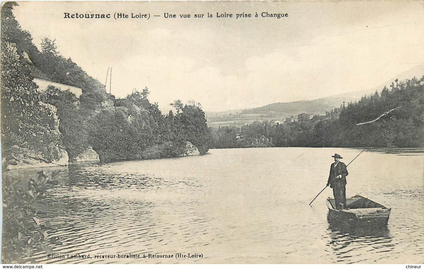 RETOURNAC UNE VUE SUR LA LOIRE A CHANGUE - Retournac