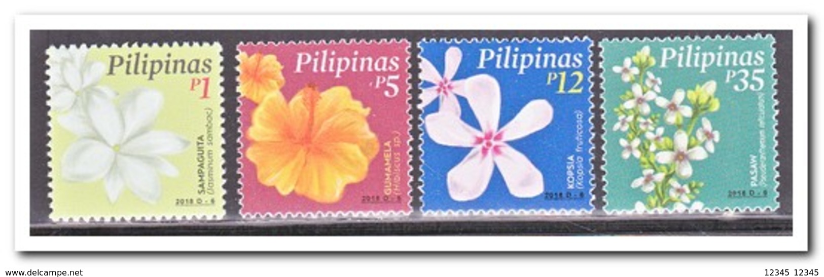 Philipijnen 2018, Postfris MNH, Flowers - Filippijnen