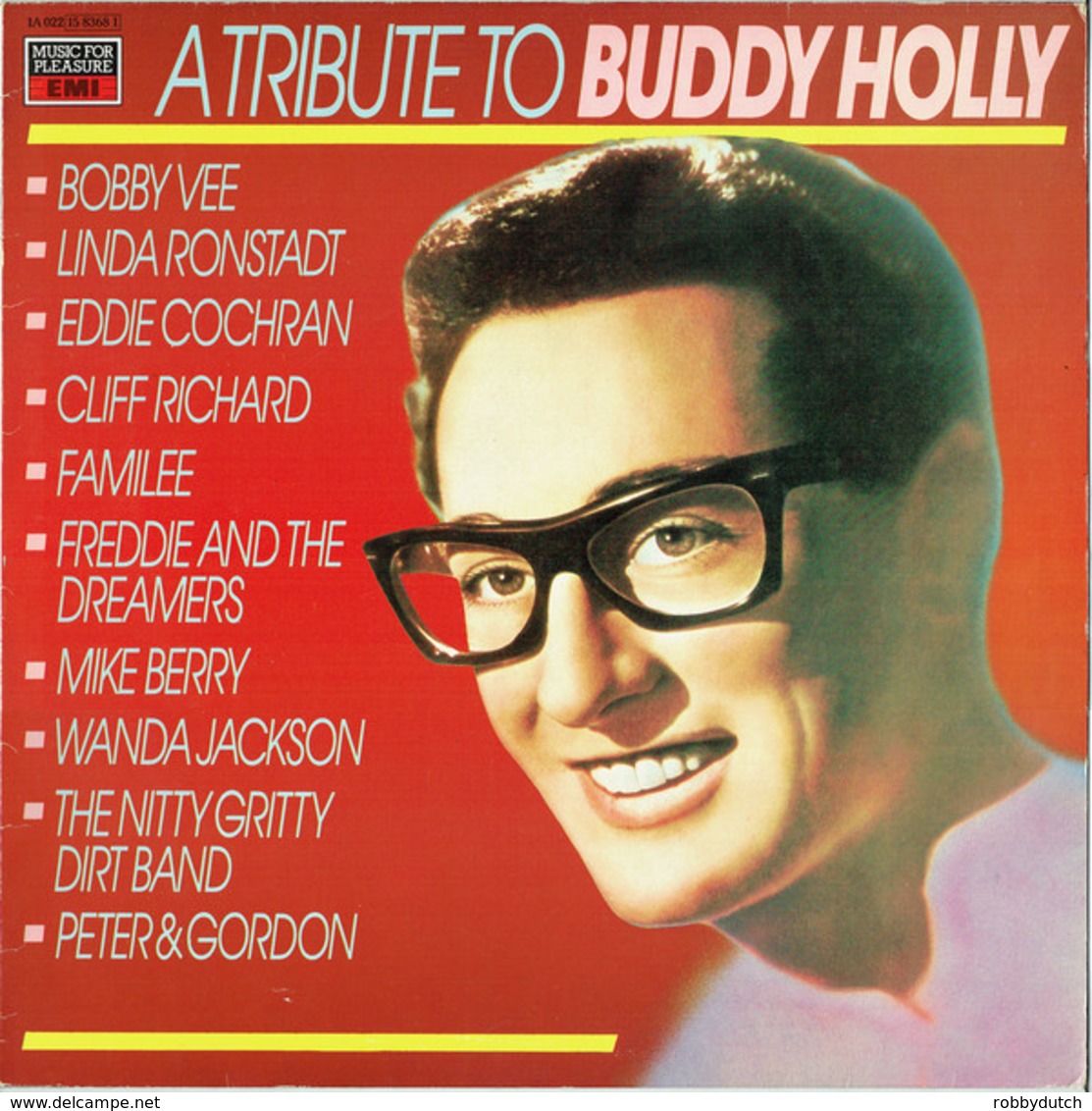 * LP *  A Tribute To Buddy Holly - Linda Ronstadt, Cliff Richard, Eddie Cochran, The Nitty Gritty Dirt Band A.o. - Compilations