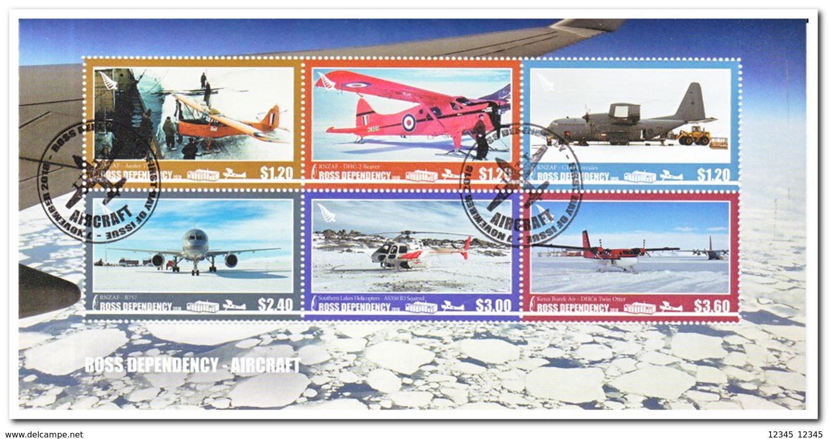 Ross 2018, Gestempeld USED, Aeroplane - Used Stamps