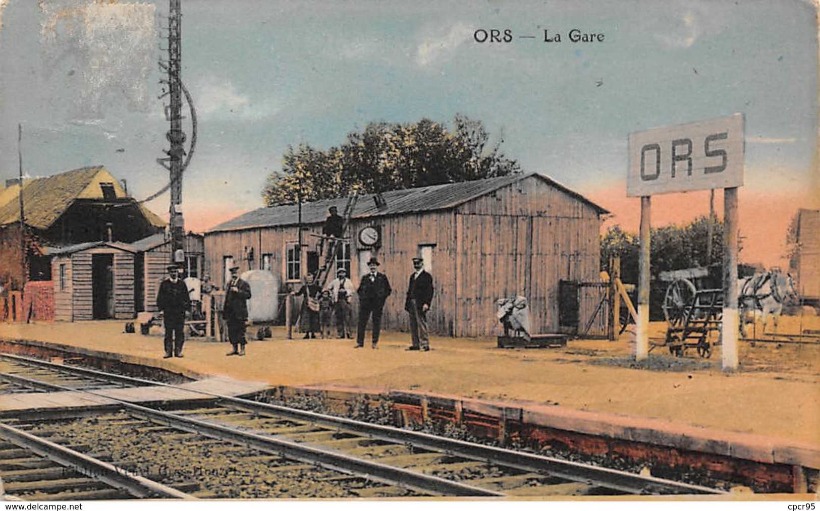 59. N°55069.Ors.la Gare - Autres & Non Classés