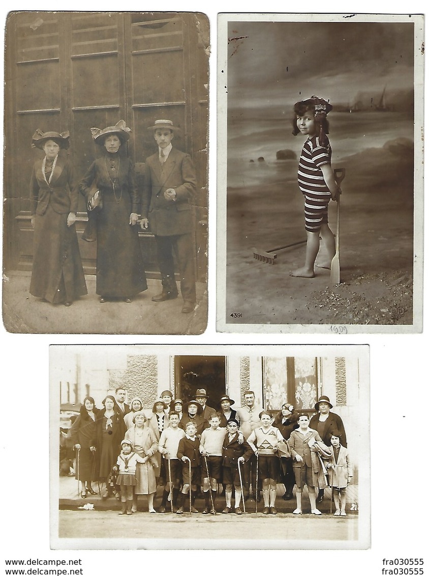 Joli Lot De 53 CPA-photos De Famille - Années 1900-1920 - 5 - 99 Postcards