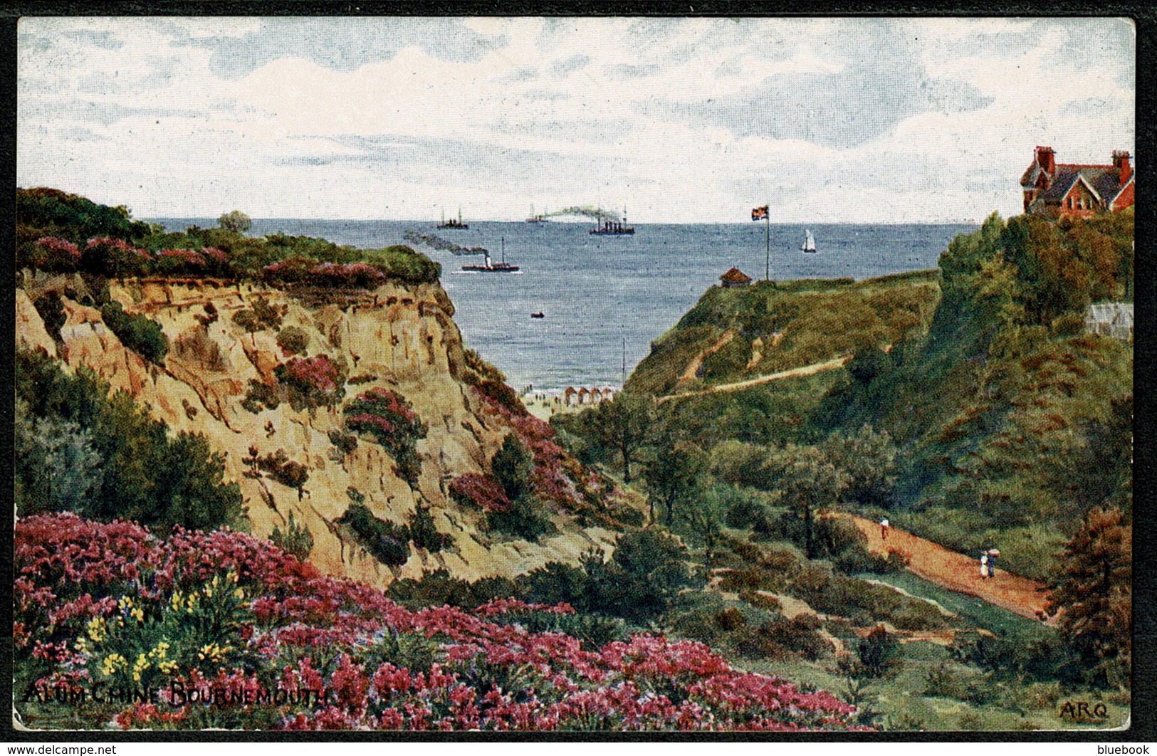 Ref 1291 - J. Salmon ARQ A.R. Quinton Postcard - Alun Chine Bournemouth Ex Hampshire Dorset - Bournemouth (fino Al 1972)
