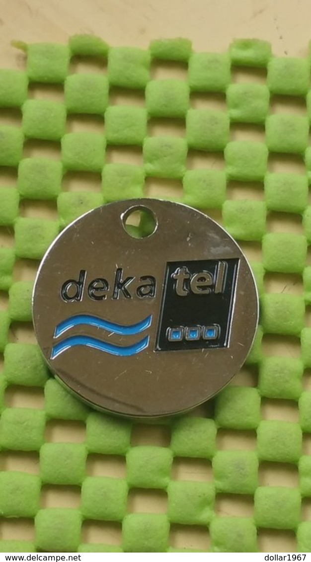 Shopping Carts / Winkelwagentjes / Jeton De Caddie -  Netherlands  -  Dekatel Telecom IJsselmuiden - Trolley Token/Shopping Trolley Chip