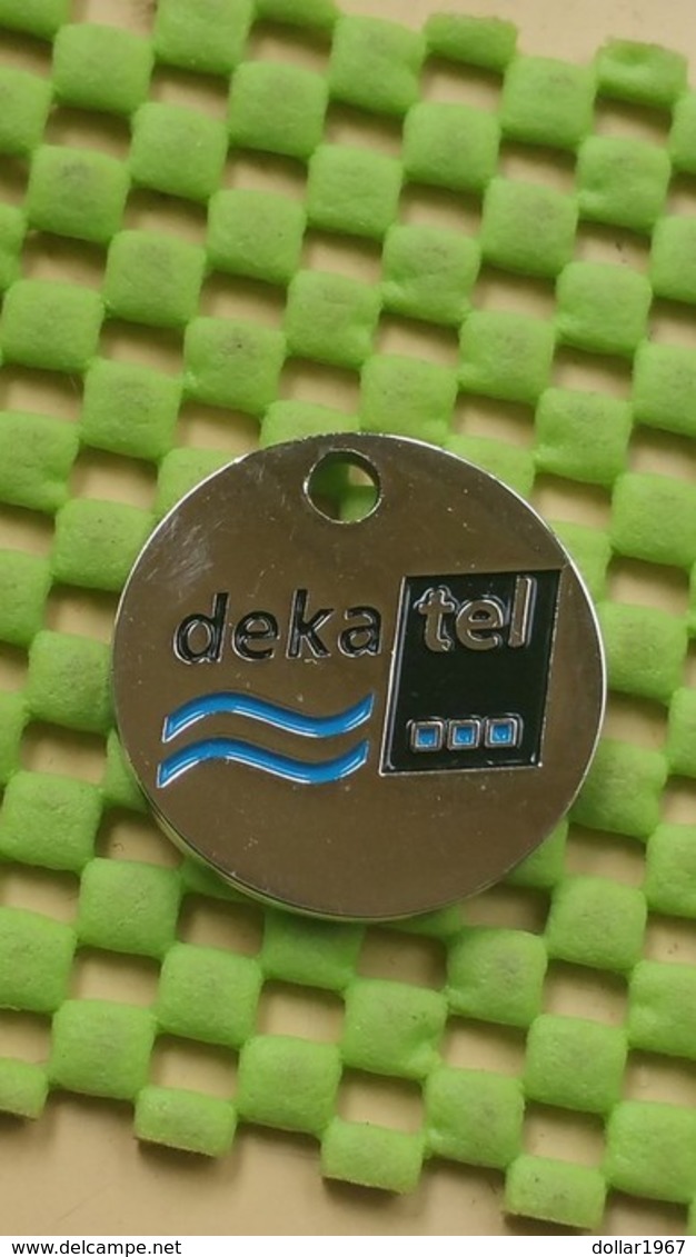 Shopping Carts / Winkelwagentjes / Jeton De Caddie -  Netherlands  -  Dekatel Telecom IJsselmuiden - Trolley Token/Shopping Trolley Chip